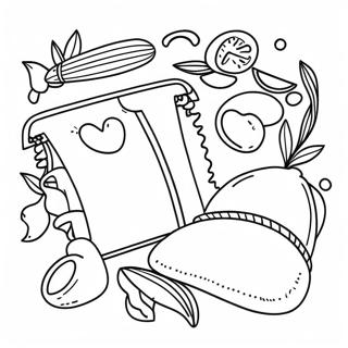 Vsco Preppy Aesthetic Coloring Page 13980-11030