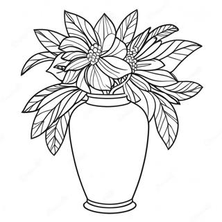 Vase Coloring Page 13990-10996