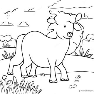 Psalm 23 Inspirational Coloring Page 14000-11015