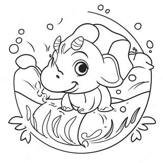 Giyu With Water Breathing Techniques Coloring Page 14011-11020