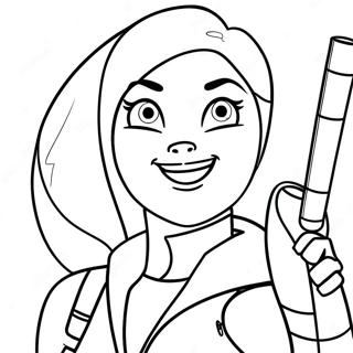 Kim Possible Coloring Pages