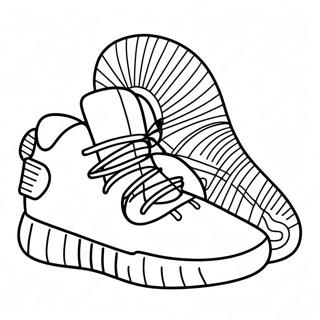 Yeezy Shoe Coloring Pages