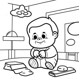 Obj Coloring Page For Kids 14170-11138