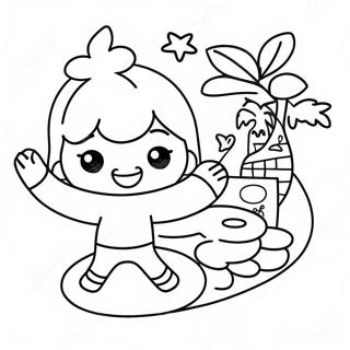 Obj Coloring Page For Kids 14170-11139