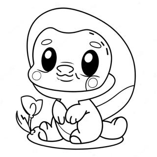 Cute Cartoon Obj Coloring Page 14171-11150