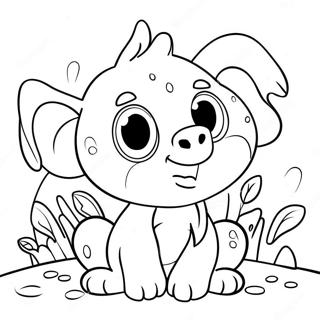 Cute Cartoon Obj Coloring Page 14171-11151