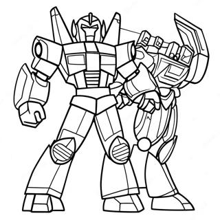 Voltron Coloring Pages