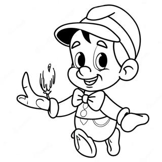 Adventurous Pinocchio Coloring Page 14211-11179