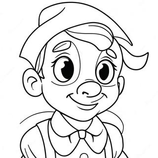 Adventurous Pinocchio Coloring Page 14211-11180