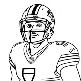 Stefon Diggs Coloring Page 14230-11190