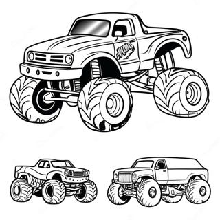 Monster Jam Coloring Pages