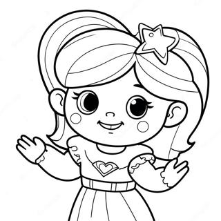 Rainbow Brite Coloring Page 14250-11210