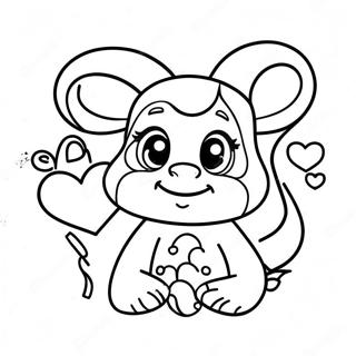 I Love Mom Coloring Page 1430-1152