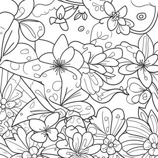 Sakura Coloring Pages