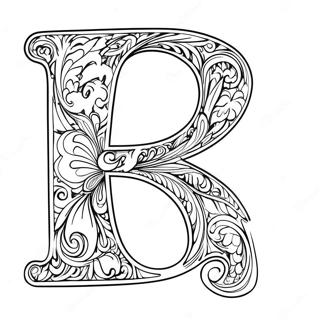 Elegant Letter Designs Coloring Page 14331-11289