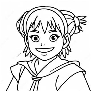 Himiko Toga Coloring Page 14350-11294