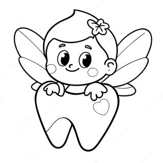 Tooth Fairy Coloring Page 14370-11316