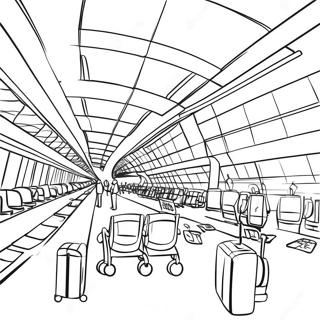 Airport Coloring Page 14430-11351