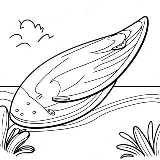 Surfboard Coloring Page 14440-11366