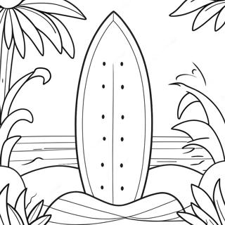 Surfboard Coloring Page 14440-11368