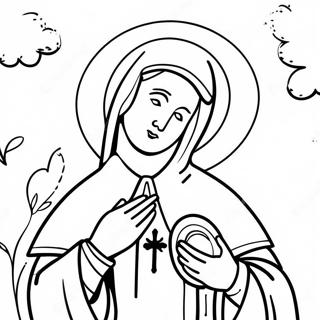 Catholic Coloring Page 14510-11419