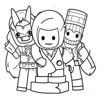 Roblox For Girls Coloring Page 14600-11494