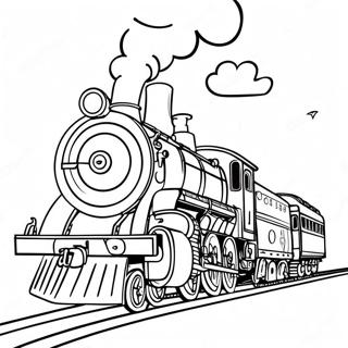 Choo Choo Charles Coloring Pages