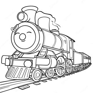 Choo Choo Charles Coloring Page 14700-11562