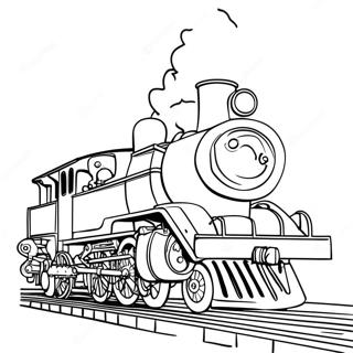 Choo Choo Charles Coloring Page 14700-11563