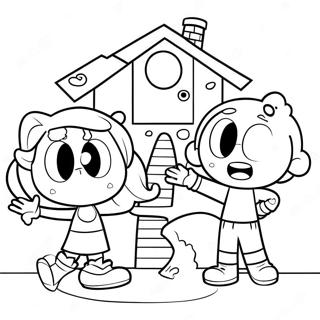 Loud House Coloring Page 1470-1188