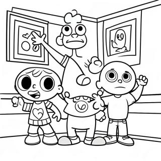 Loud House Family Fun Coloring Page 1471-1178