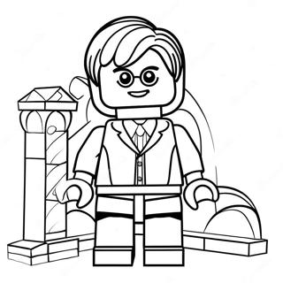 Lego Harry Potter Boyama Sayfaları