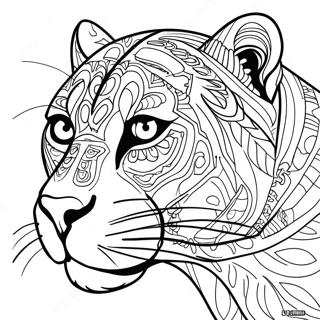 Panther Coloring Pages