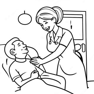 Hospital Coloring Pages