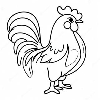 Rooster Coloring Pages