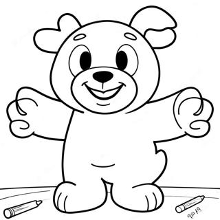 Huggy Wuggy Coloring Page 1490-1192