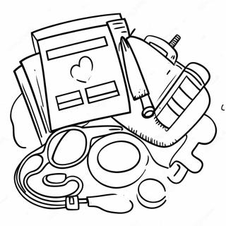 Healthcare Coloring Page 14910-11727