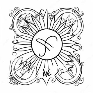 Death Note Logo Coloring Page 15040-11848