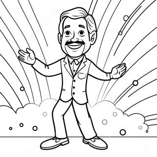 Rod Wave Performing On Stage Coloring Page 15051-11851