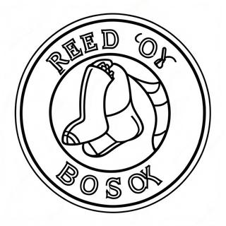 Red Sox Coloring Pages