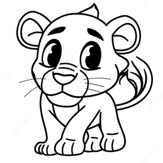 Lion King Coloring Page 150-125