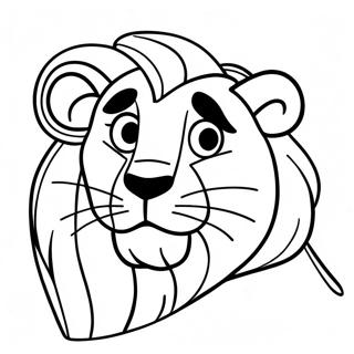 Lion King Coloring Page 150-128