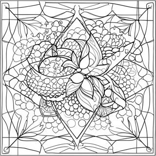 Mystery Grid Coloring Page 15150-11929