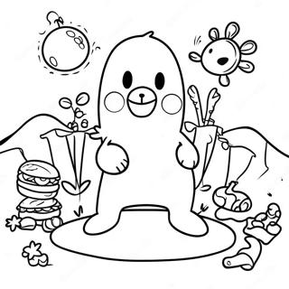 Willy's Wonderland Coloring Pages