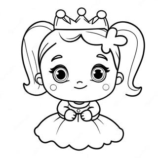 Cute Baby Princess Coloring Page 15240-11998