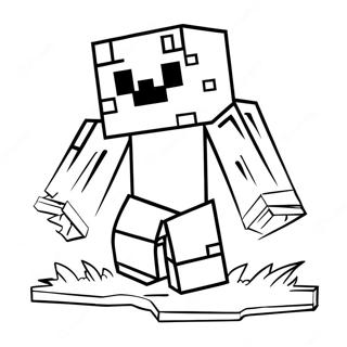 Minecraft Creeper Boyama Sayfası 15300-12044