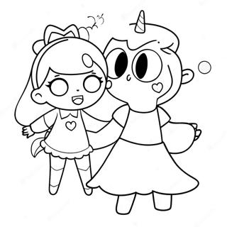 Star Vs The Forces Of Evil Coloring Page 15310-12051