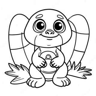 Adventurous Zuma Coloring Page 15341-12085