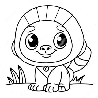 Adventurous Zuma Coloring Page 15341-12088