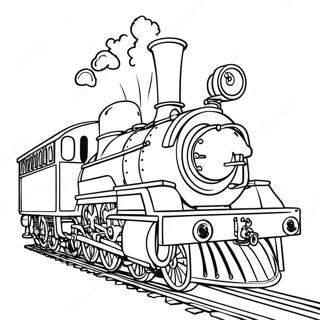 Steam Coloring Pages